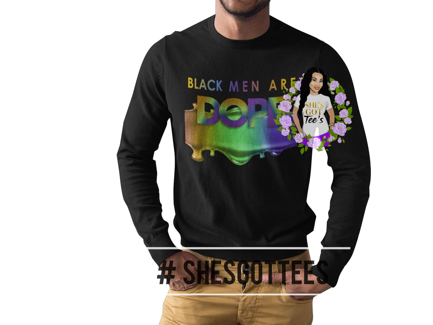 BLACK MEN ARE DOPE SPLASH