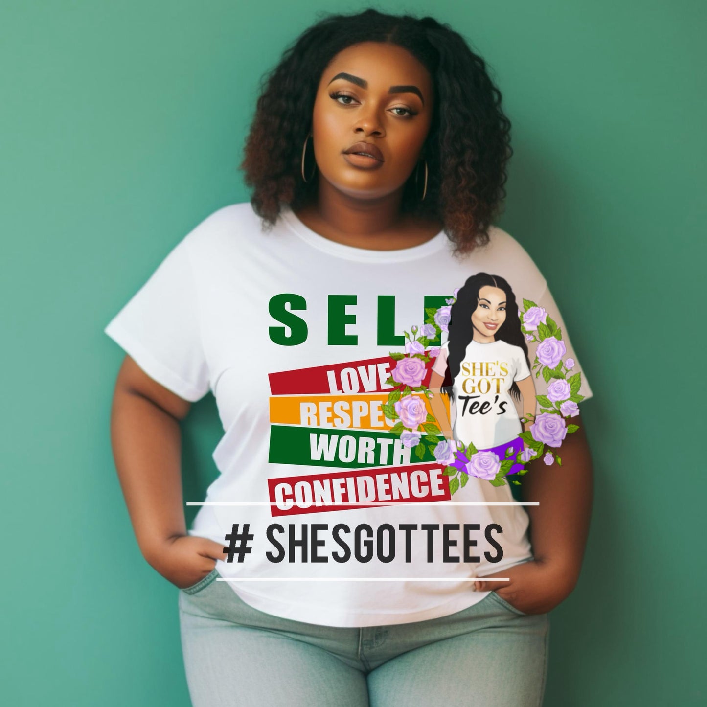 SELF LOVE RESPECT WORTH CONIFDENCE