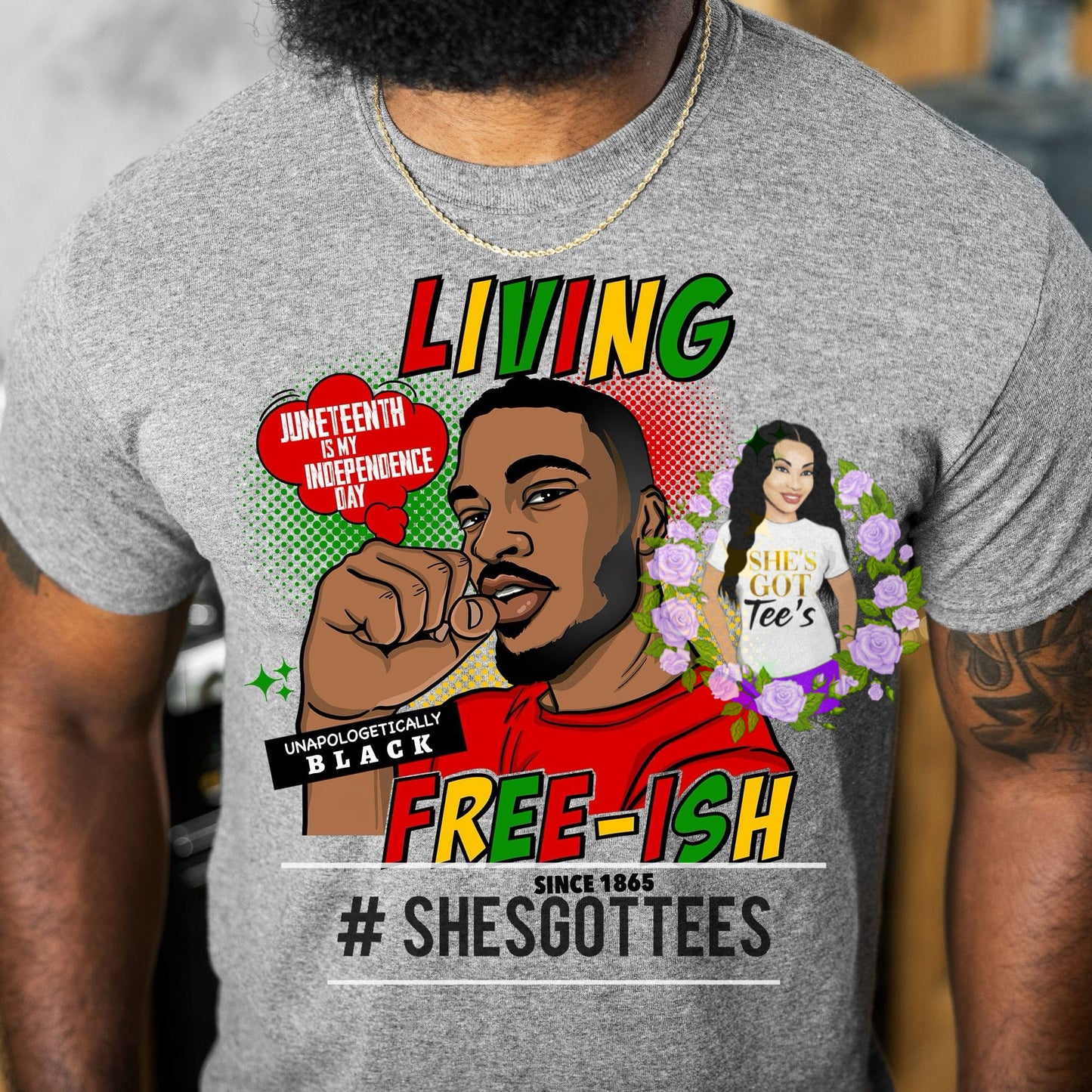 LIVING FREEISH MAN