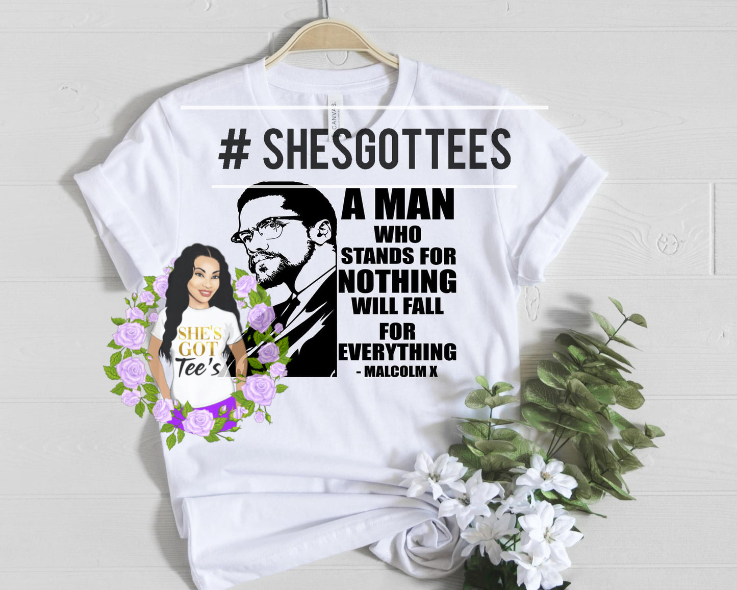 MALCOLM X A MAN STANDS