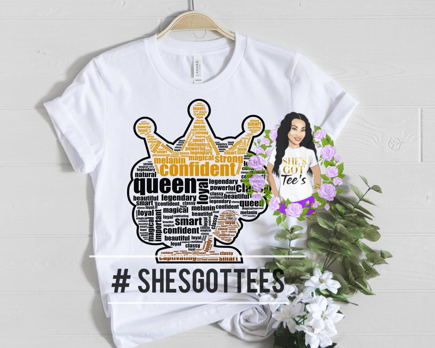 QUEEN CROWN OF WORDS