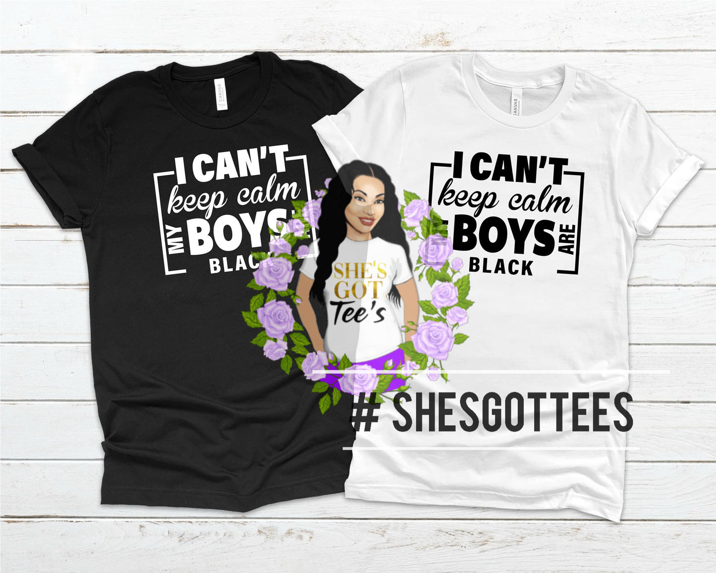 CAN’T KEEP CALM BOYS ARE BLACK