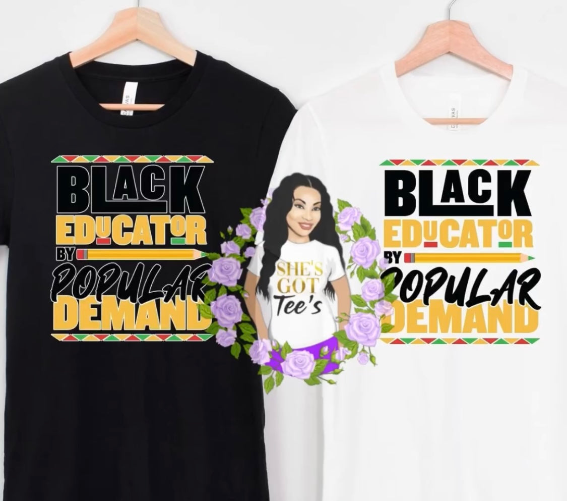 BLACK EDUCATOR POPULAR