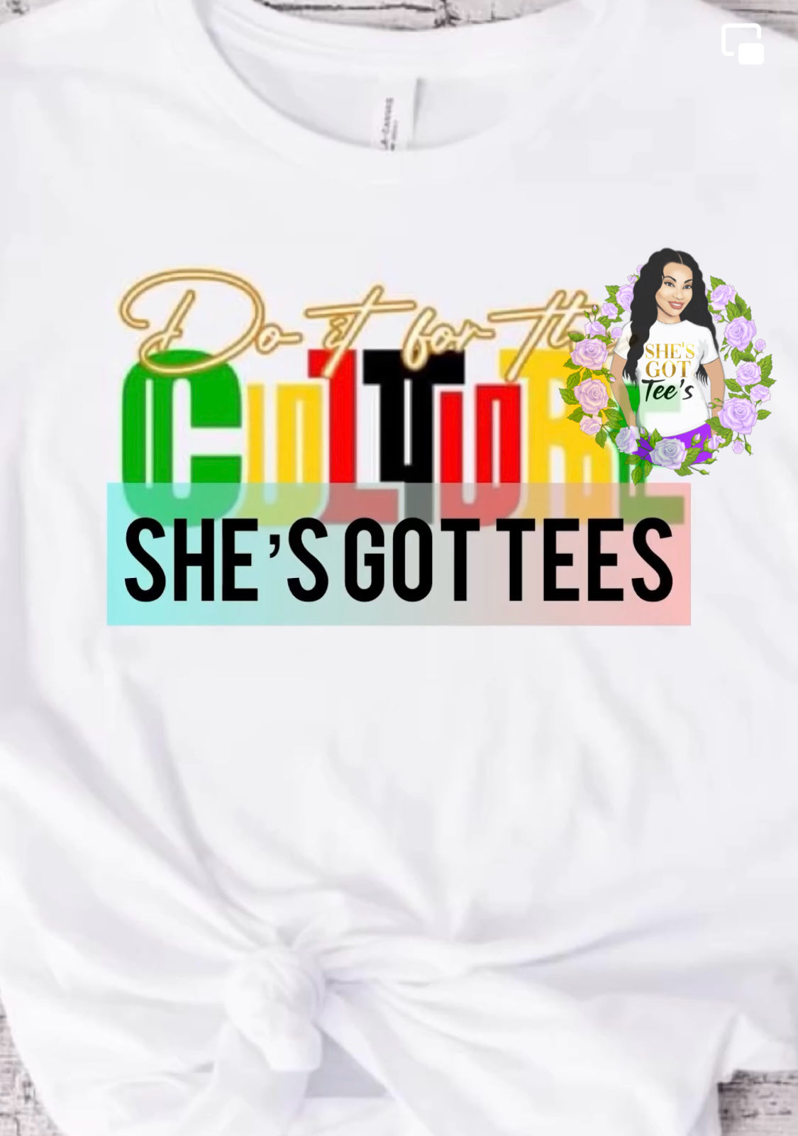 DO IT FOR THE CULTURE COLORS