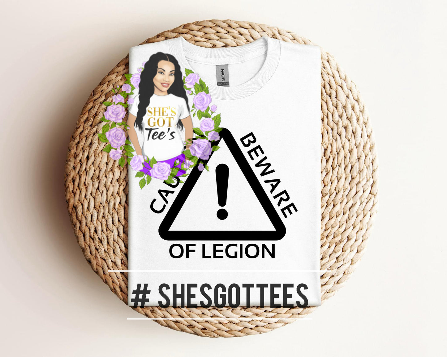 CAUTION BEWARE OF LEGION