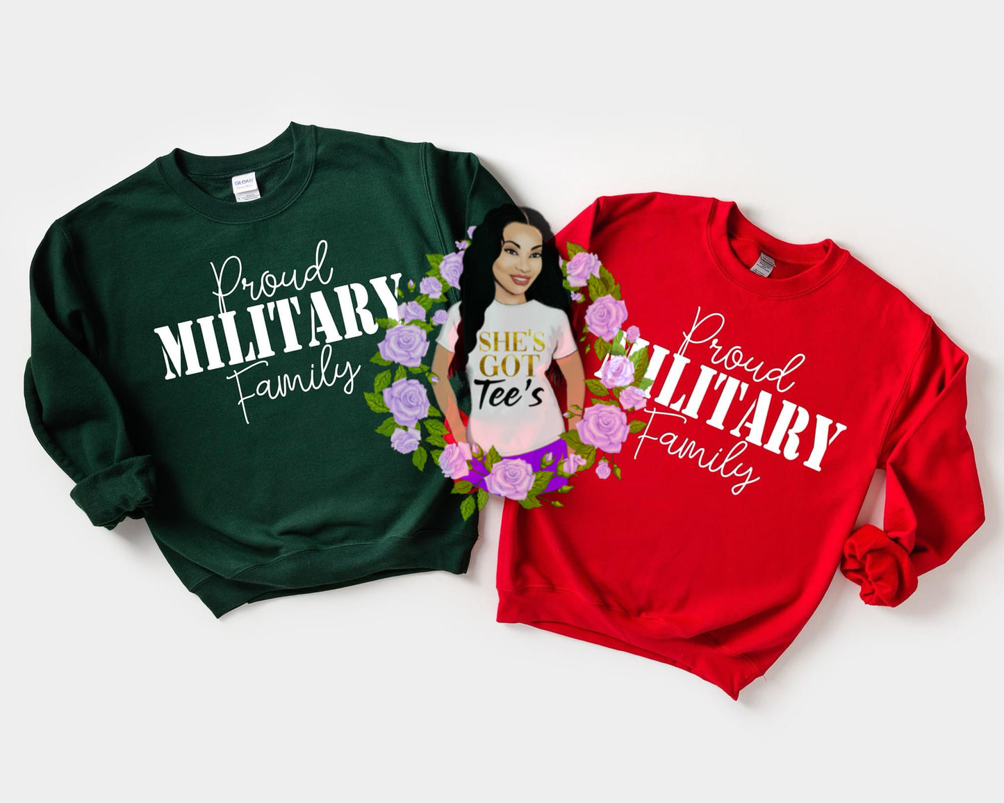 PROUD MILITARY FAMILY Sweatshirt