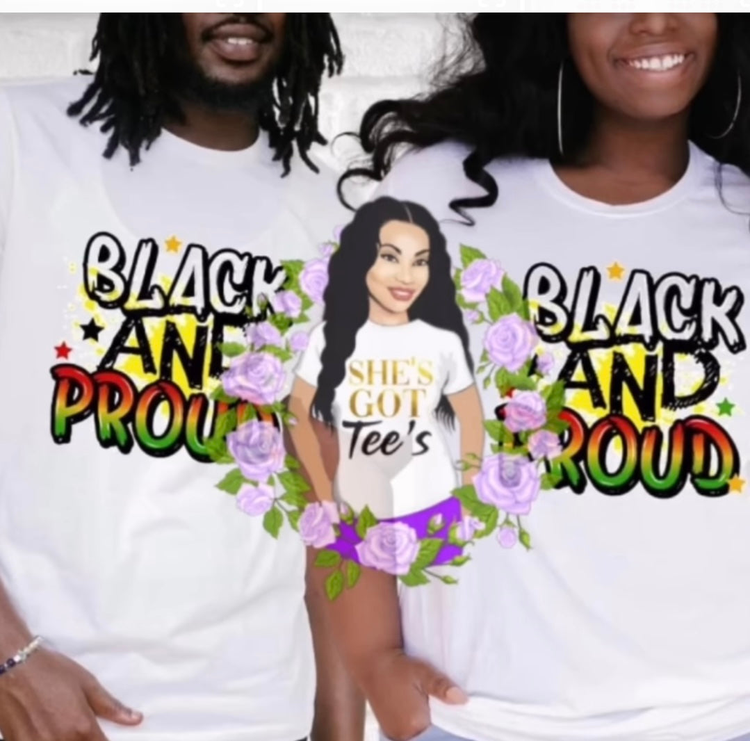 BLACK AND PROUD