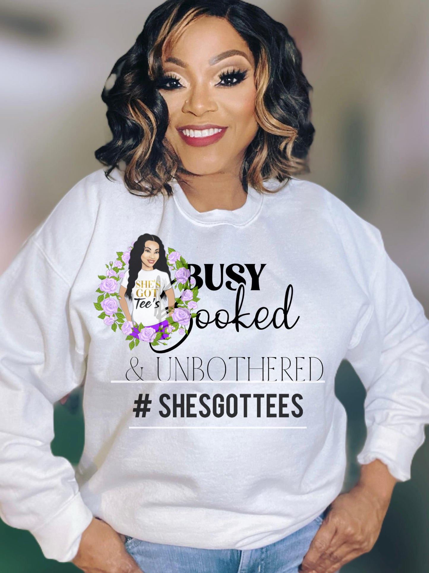 BUSY BOOKED UNBOTHERED