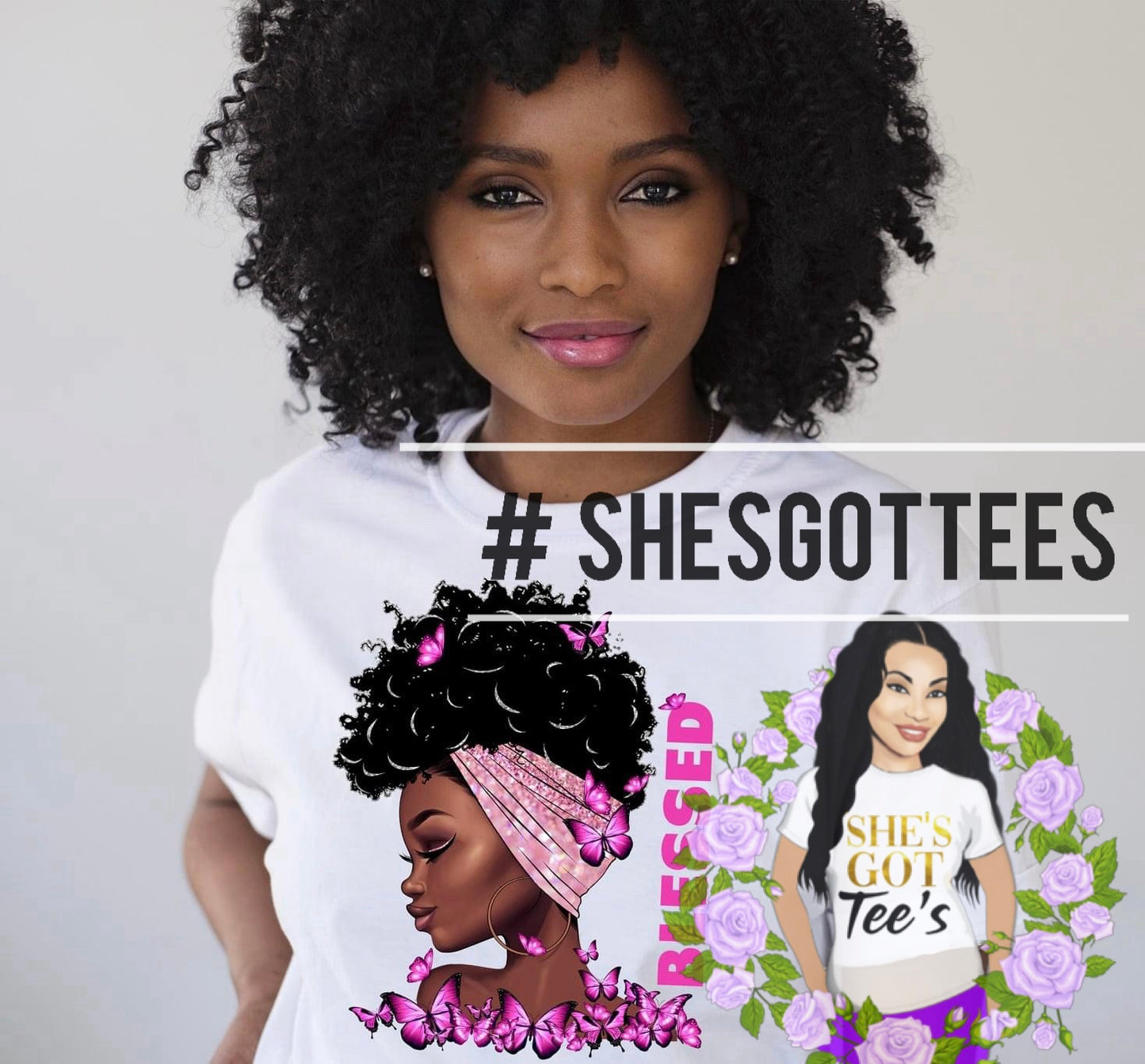 BLESSED PINK BUTTERFLIES