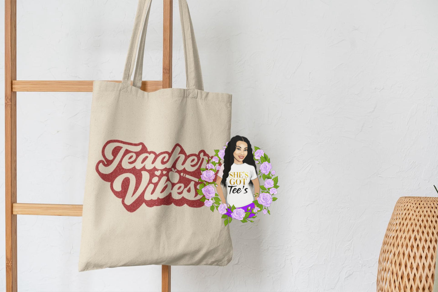 Tote: Teacher Vibes