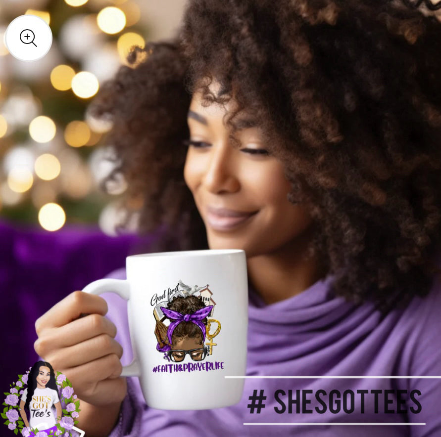 FAITH PRAYER LIFE Mug