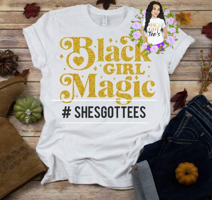 BLACK GIRL MAGIC Glitter