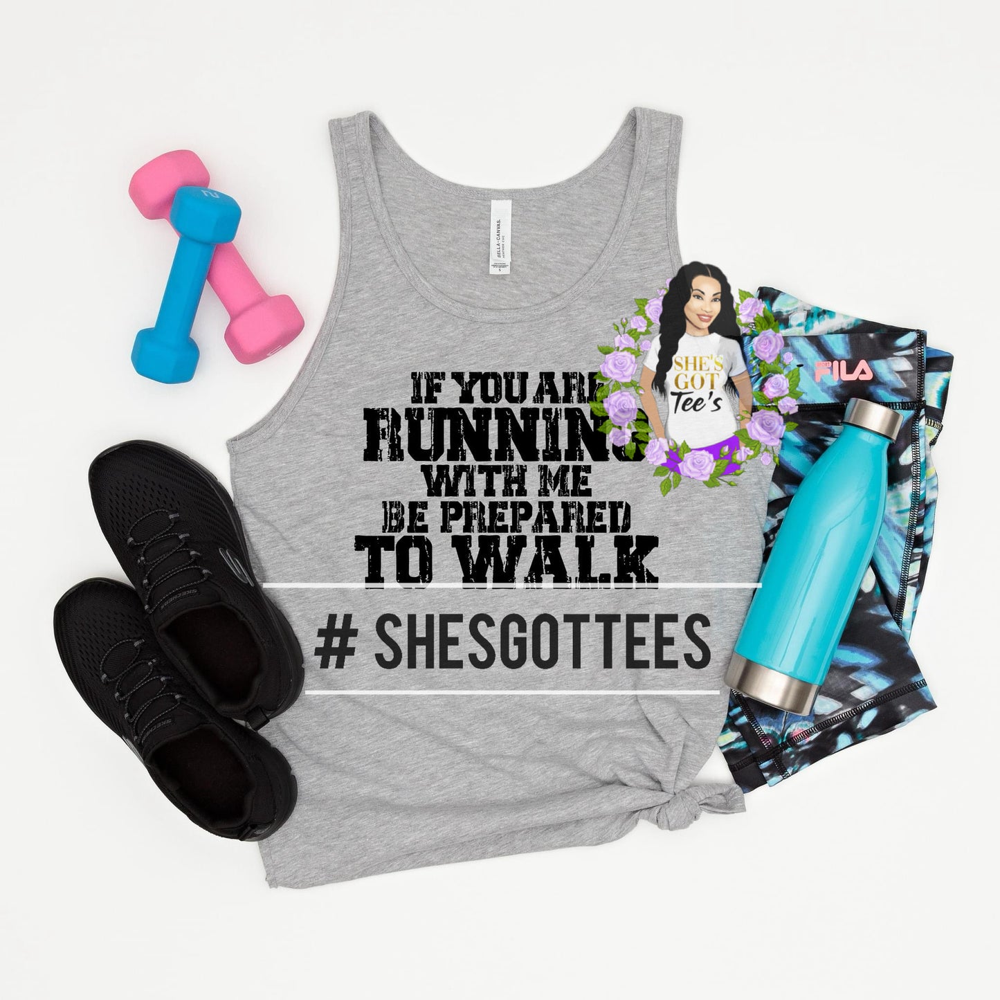BE PREPARED TO WALK