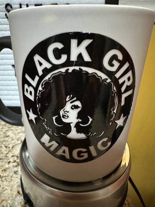BLACK GIRL MAGIC Color Changing Mug