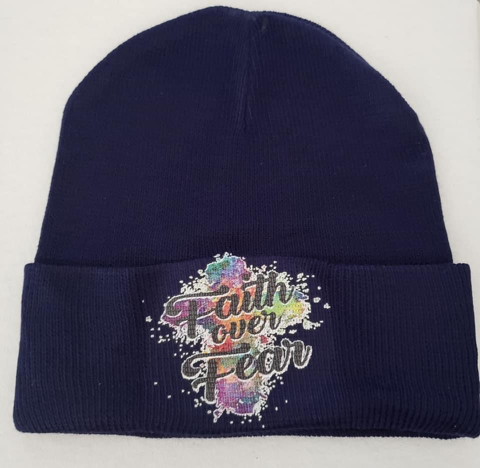Faith Over Fear Beanie