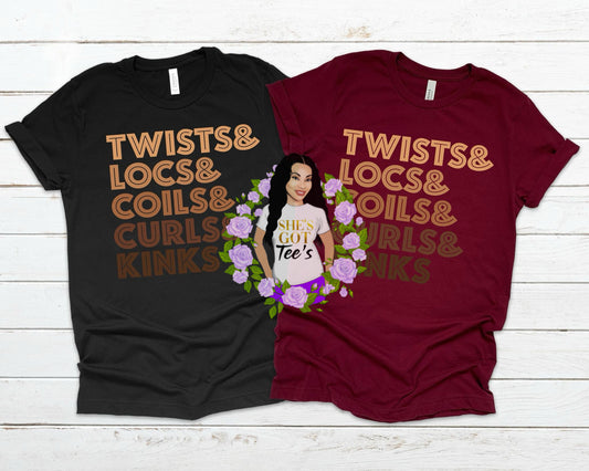 Twists & Locs & Coils & Curls & Kinks
