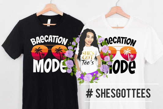 BAECATION MODE TSHIRT