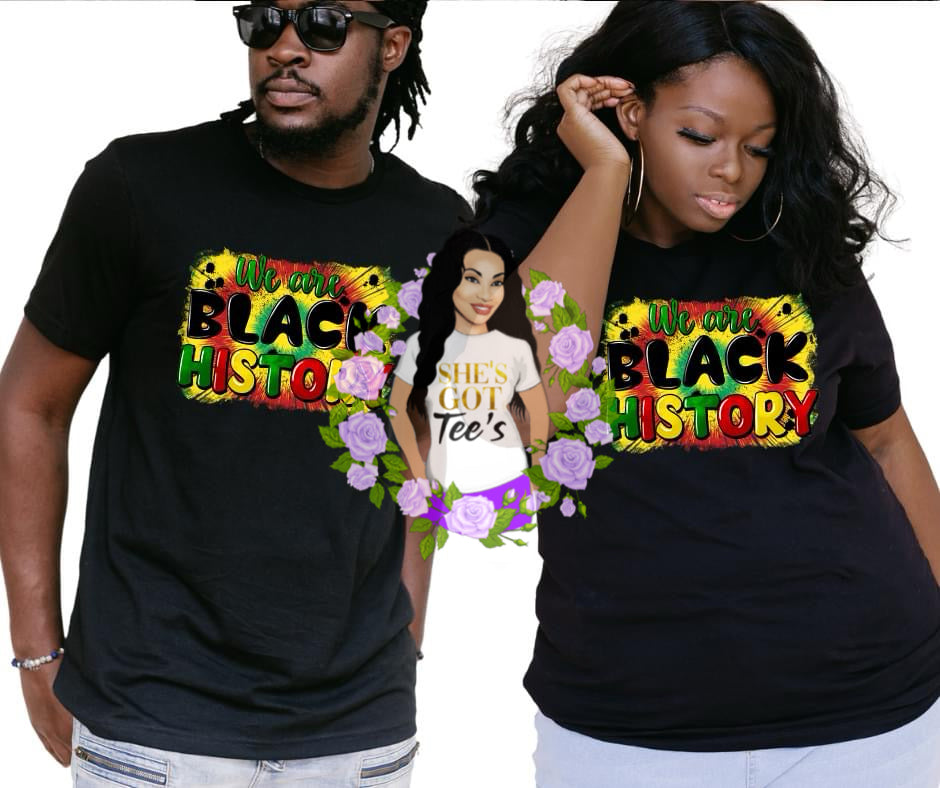 WE ARE BLACK HISTORY COLORS