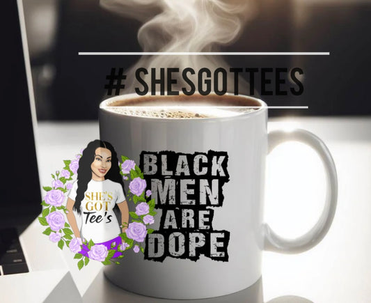 BLACK MEN ARE DOPE Mug