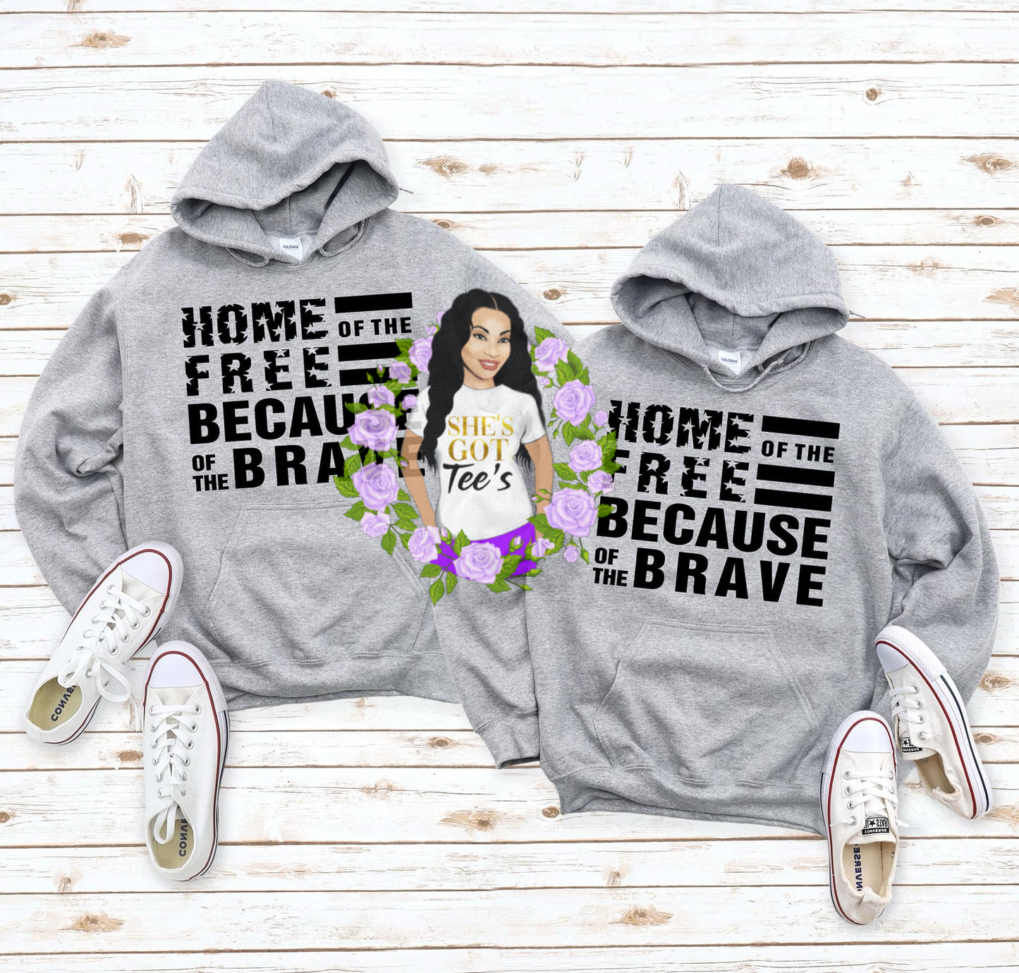 HOME OF THE BRAVE Hoodie