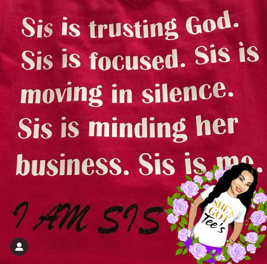 Sis is Trusting God, I am Sis