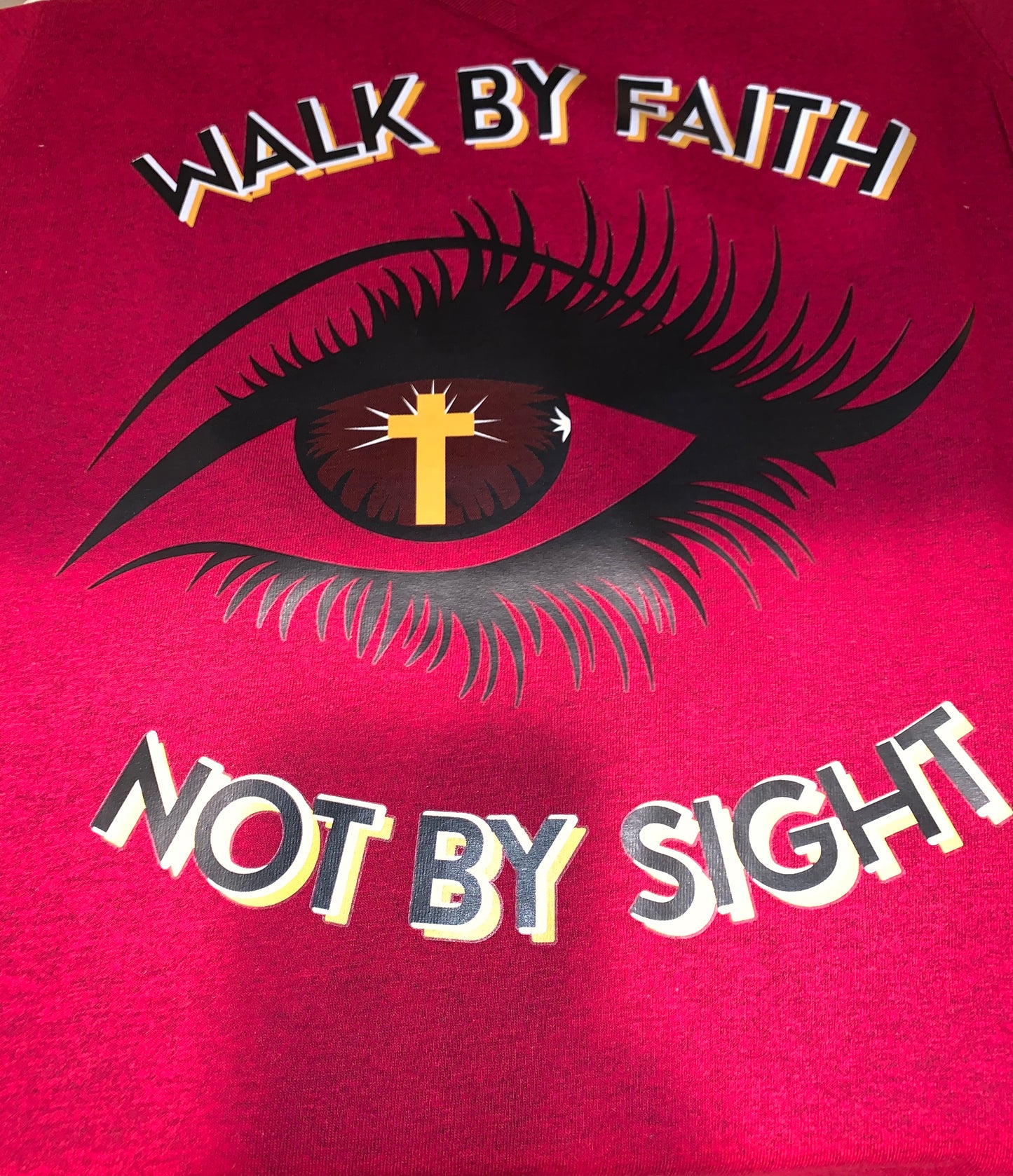 Walk By Faith Not By Sight Tee